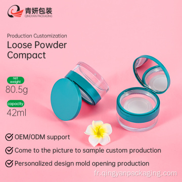 Poudre en vrac compact pour cosmétique